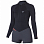 Mystic DIVA 3/2 D/L LONGARM SUPER SHORTY FRONTZIP BLACK Mystic DIVA 3/2 D/L LONGARM SUPER SHORTY FRONTZIP BLACK