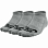 Nike SB 3PPK NO SHOW SOCK DK GREY HEATHER/BLACK Nike SB 3PPK NO SHOW SOCK DK GREY HEATHER/BLACK