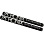 Ronix TRAILER BOAT GUIDES BLACK/WHITE Ronix TRAILER BOAT GUIDES BLACK/WHITE