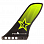 Jobe FCS TOURING SUP FIN 9 ASSORTED Jobe FCS TOURING SUP FIN 9 ASSORTED