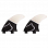 Liquid Force LFX 4.4 CARBON HONEYCOMB SIDE FIN SET ASSORTED Liquid Force LFX 4.4 CARBON HONEYCOMB SIDE FIN SET ASSORTED