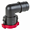 Eight.3 1 Elbow Quick Connect Hose Fitting ASSORTED Eight.3 1 Elbow Quick Connect Hose Fitting ASSORTED