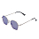 Vans RIGHT ANGLE SUNGLASSES SILVER-BLUE MIRROR LENS Vans RIGHT ANGLE SUNGLASSES SILVER-BLUE MIRROR LENS