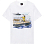 Paul & Shark T-shirt With Shark Drawing White Paul & Shark T-shirt With Shark Drawing White