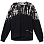 Proenza Schouler White Label Fluid Sweatshirt TIE DYE Long Sleeve BLK/PEARL TIE DYE DOT Proenza Schouler White Label Fluid Sweatshirt TIE DYE Long Sleeve BLK/PEARL TIE DYE DOT