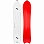 Korua Shapes PENCIL SPLIT WHITE/RED Korua Shapes PENCIL SPLIT WHITE/RED