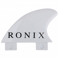 Ronix 2.3 IN - Fiberglass Bottom Mount Surf FIN (1 Pack) White