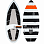 Ronix KOAL SURFACE - THUMBTAIL+ TEXTURED WHITE / RED Ronix KOAL SURFACE - THUMBTAIL+ TEXTURED WHITE / RED