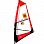 AZTRON SOLEIL WINDSURF SAIL RIG 5.0 ASSORTED AZTRON SOLEIL WINDSURF SAIL RIG 5.0 ASSORTED