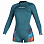Mystic DIVA LONGARM SHORTY 2/2MM BZIP WOMEN TEAL Mystic DIVA LONGARM SHORTY 2/2MM BZIP WOMEN TEAL