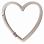 Carhartt WIP HEART CARABINER SILVER Carhartt WIP HEART CARABINER SILVER