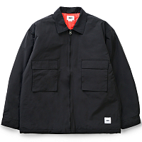 OBEY Malice Shirt Jacket BLACK