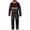 Airblaster Kook Suit BLACK / HOT CORAL