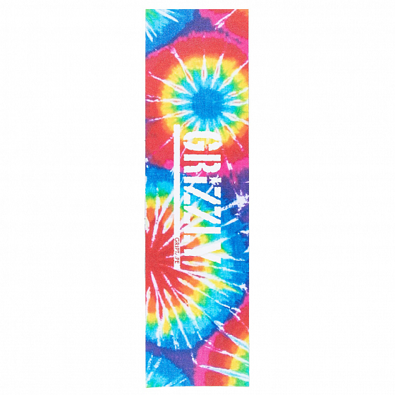 Шкурка для деки Grizzly TIE DYE Stamp Griptape  SS23 от Grizzly в интернет магазине www.traektoria.ru - 2 фото