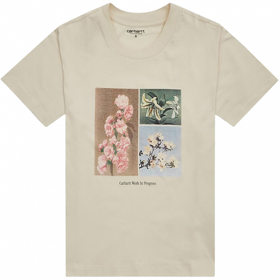 Футболка Carhartt WIP W' S/S Bloomin' T-shirt  SS23 от Carhartt WIP в интернет магазине www.traektoria.ru - 1 фото