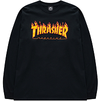 Thrasher Flame BLACK