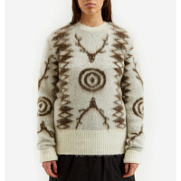SOUTH2 WEST8 Loose FIT Sweater A-OFF WHITE
