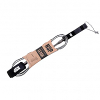 NSP Surf Leash 9 MM BLACK