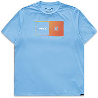 Hurley Halfer Gradient UPF TEE SS UNITY BLUE HTR
