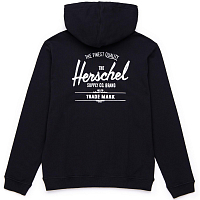 Herschel Pullover Hoodie CLASSIC LOGO BLACK/WHITE