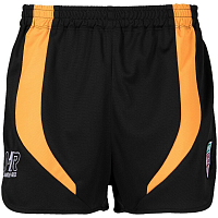 MARTINE ROSE Zapper Shorts BLACK/ORANGE