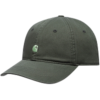 Carhartt WIP Madison Logo CAP HEMLOCK GREEN / PALE SPEARMINT