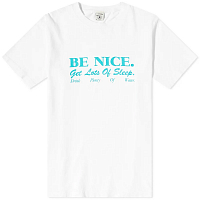 Sporty & Rich BE Nice T-shirt White