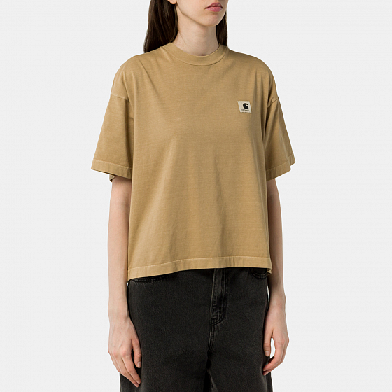 Футболка Carhartt WIP W' S/S Nelson T-shirt  A/S от Carhartt WIP в интернет магазине www.traektoria.ru - 2 фото