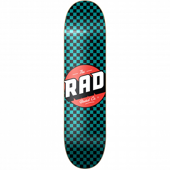 Дека скейтборд RAD Checkers Logo  SS23 от RAD в интернет магазине www.traektoria.ru - 1 фото