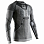 X-Bionic Apani 4.0 Merino Shirt Round Neck LG SL MEN BLACK/GREY/WHITE