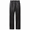 Proenza Schouler White Label Leather Straight Pant BLACK