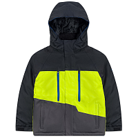 686 Boys GEO Insulated Jacket LIME PUNCH CLRBLK
