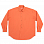 S.K. MANOR HILL Savant Shirt - Orange Cotton ORANGE