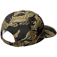 MAHARISHI 9748 Recycled Ripstop 6 Panel CAP IT Recycled Rips MINT GOLD TIGERSTRIPE