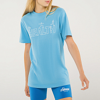 Sporty & Rich Health T Shirt SWEET BLUE