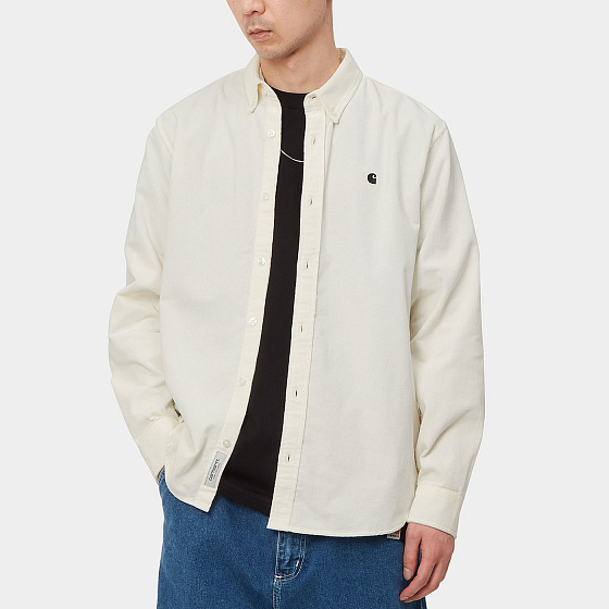 Рубашка Carhartt WIP L/S Madison Fine Cord Shirt  FW22 от Carhartt WIP в интернет магазине www.traektoria.ru - 2 фото