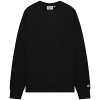 Carhartt WIP Chase Sweatshirt BLACK/GOLD
