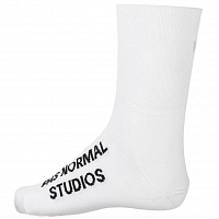 Pas Normal Studios Logo Oversocks Teal WHITE