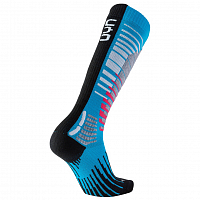 UYN Lady SKI Snowboard Socks A292 TURQUOISE/BLACK