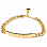 Sporty & Rich Curb Chain Bracelet GOLD