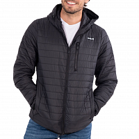 Hurley M Balsam Quilted Packable Jacket NEWPRINT/BLACK/WHT