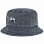 Stussy Washed Stock Bucket HAT Charcoal