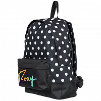 Roxy SUGAR BABY LOGO J BАСKPАСK ANTHRACITE SIMPLE DOTS