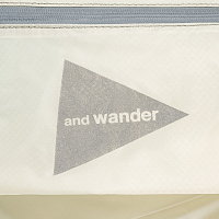And Wander SIL Stuffsack Large OFF WHITE