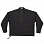 S.K. MANOR HILL Skiff Pullover Jacket - Black Coated Linen/cotton BLACK COATED