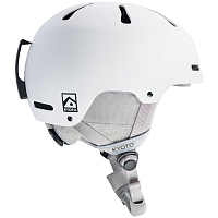 KYOTO Hamburi Helmet Matte White