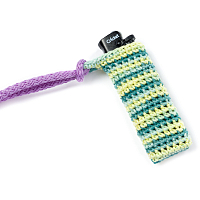 Liars Collective Crochet Lighter Pouch GREEN