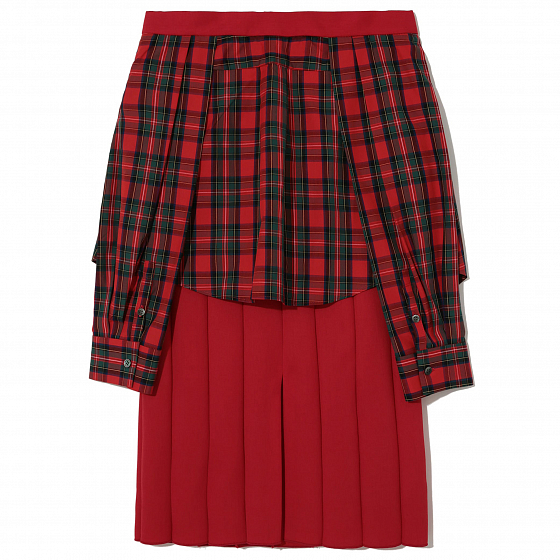 Юбка UNDERCOVER Skirt Up1c1601  SS23 от UNDERCOVER в интернет магазине www.traektoria.ru - 2 фото