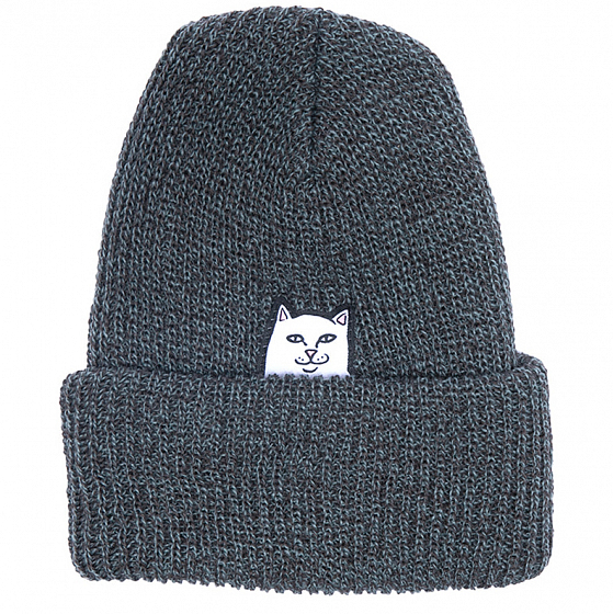 Шапка RIPNDIP Lord Nermal Patch Beanie  FW от RIPNDIP в интернет магазине www.traektoria.ru - 2 фото