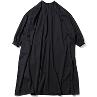 F/CE Gathered Long Dress BLACK
